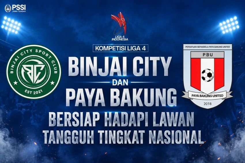 Binjai City dan Paya Bakung Bersiap Hadapi Lawan Tangguh Tingkat Nasional