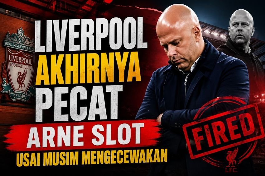 Liverpool Akhirnya Pecat Arne Slot Usai Musim Mengecewakan