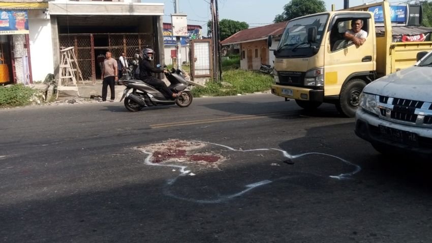 Rekaman CCTV Ungkap Kecelakaan Maut Anggota Polisi Militer di Pematangsiantar