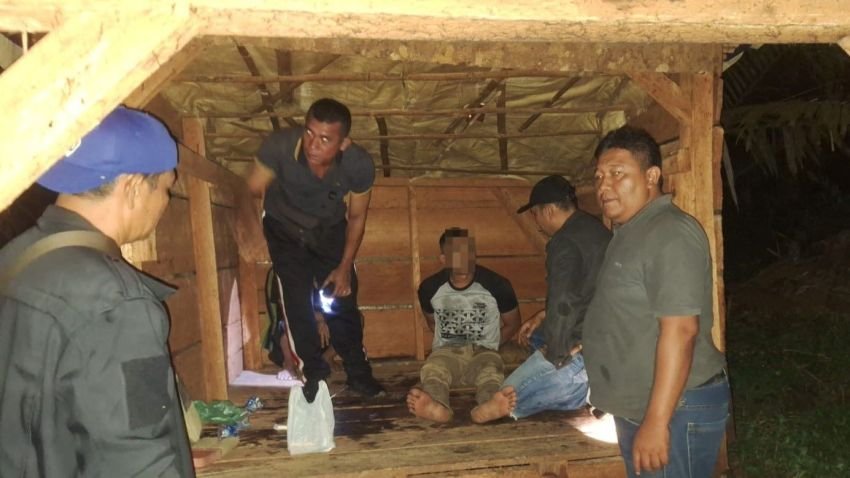 Pria Ini &lsquo;Mondok&rsquo; di Kebun Salak Siuhom Tapsel, Berteman Sabu dan Ganja