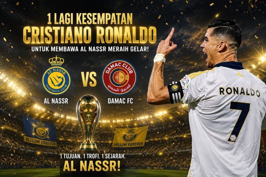 Cristiano Ronaldo Masih Punya Satu Jalan Akhiri Puasa Gelar