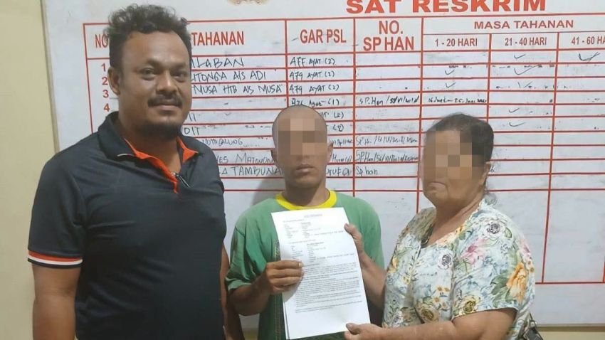 Polres Tapteng Fasilitasi Perdamaian Ibu dan Anak Terkait Kasus Sepeda Motor
