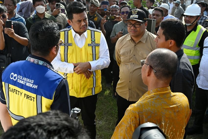 Bobby Tinjau Jalan Rusak di Galang, Pastikan Perbaikan dan Galian C Ilegal Ditutup