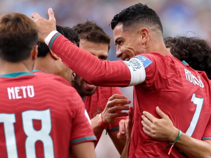 Portugal Bantai Uzbekistan 5-0, Ronaldo Ukir Sejarah Spektakuler