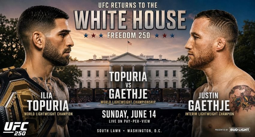 Mengapa UFC Freedom 250 Digelar Senin Waktu Indonesia? Berikut Penjelasannya