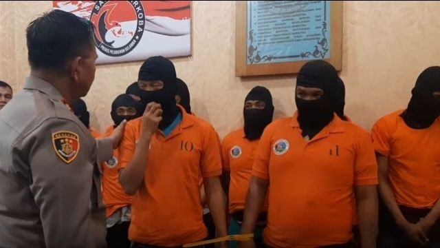 Tiga Pekan Operasi Antik Toba, Polres Pelabuhan Belawan Amankan Puluhan Orang