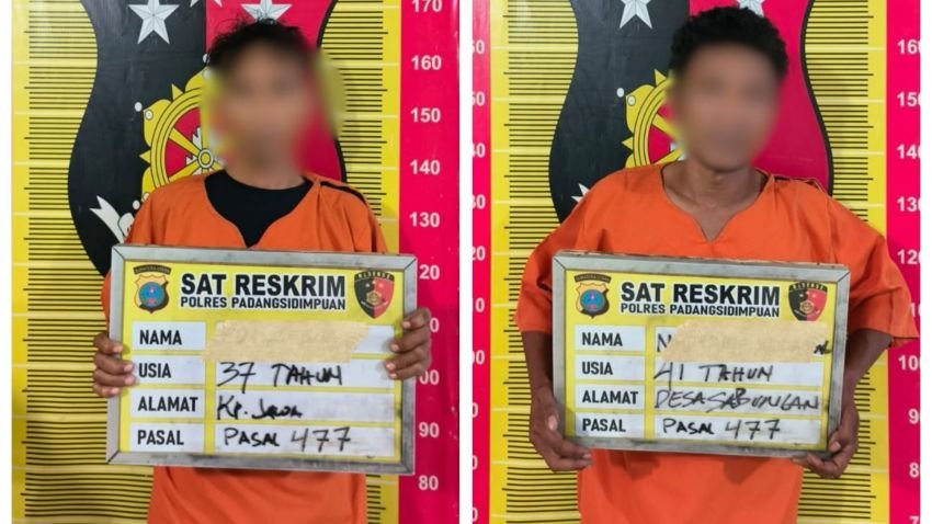 Lewat CCTV, Resmob Satreskrim Polres Padangsidimpuan Ungkap Pelaku Pencurian di Toko Sepatu
