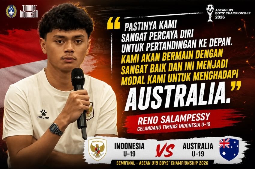 Sempat Cedera, Reno Salampessy Ungkap Perjuangannya Demi Semifinal