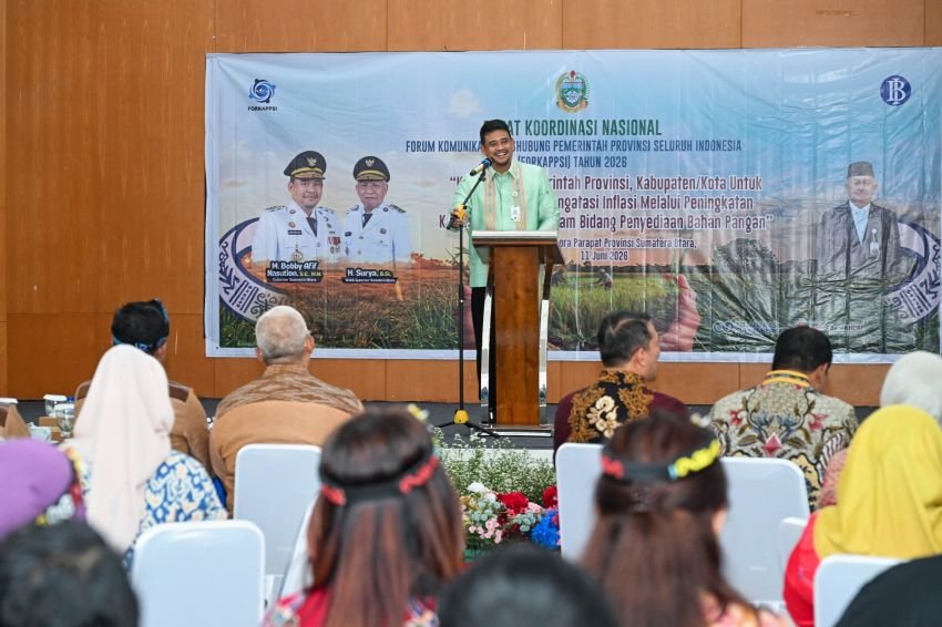 Jaga Ketersediaan Pangan dan Kendalikan Inflasi, Bobby Ajak FORKAPPSI Perkuat Kerjasama Antar Provinsi