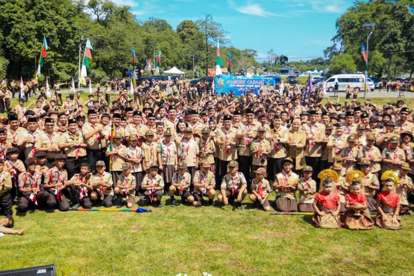 Buka Jambore Cabang Kota Medan 2026, Rico Waas Tekankan Pembentukan Karakter dan Disiplin Generasi Muda Menuju Indonesia Emas 2045