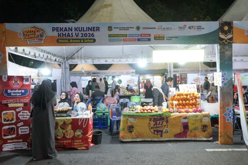 Buka Pekan KHAS V 2026, Rico Waas: Ini Bukan Bazar Biasa, Harus Tonjolkan Ikon Khas Kuliner Medan