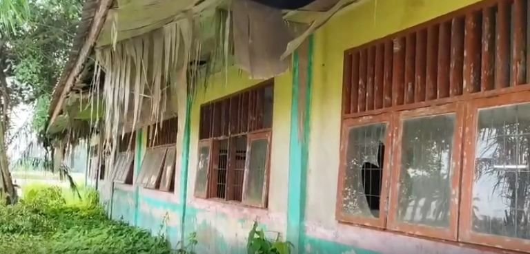 Bangunan Sekolah Dasar Rusak Parah dan Membahayakan Siswa di Asahan