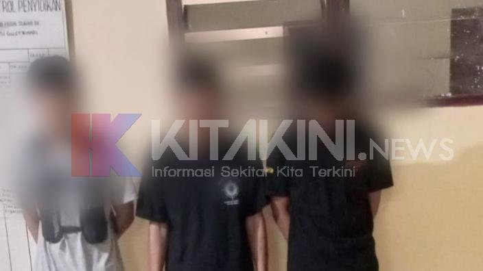 Polsek Bosar Maligas Tangkap Tiga Pelaku Pencurian Kabel Tembaga di KEK Sei Mangkei
