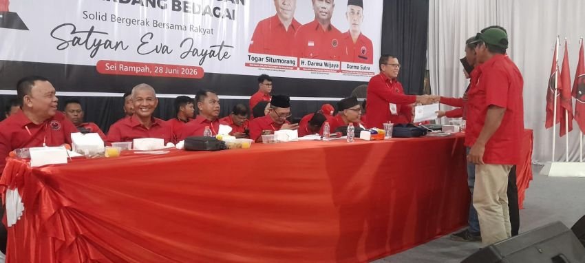 Muscan PDI Perjuangan Sergai, Sutarto Minta Kader Bekerja dan Hadir Untuk Rakyat