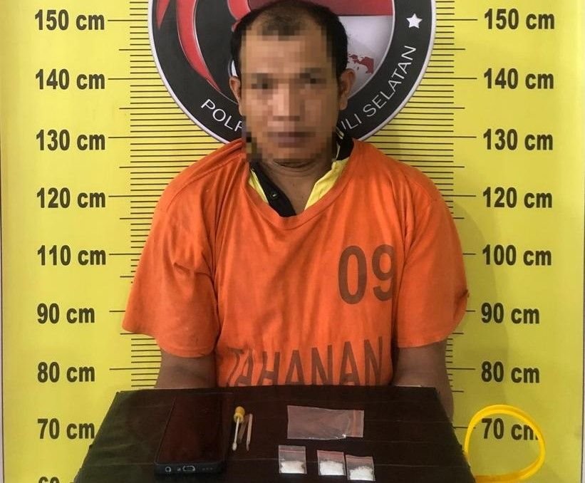 Tekan Peredaran Narkoba, Polsek Padangbolak Ringkus Pria Asal Labuhanbatu