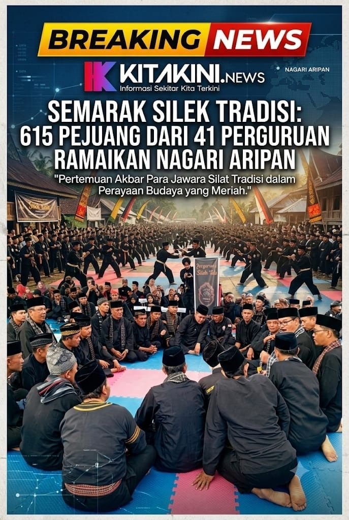 Silaturahmi 41 Perguruan  Silek Tuo di Nagari Aripan Jadi Ajang Pelestarian Warisan Budaya Minangkabau