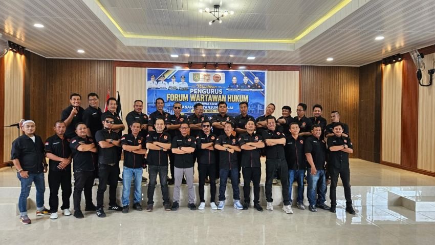 Resmi Dikukuhkan, Pengurus Forwakum Asahan-Tanjungbalai Siap Perkuat Profesionalisme Wartawan Hukum