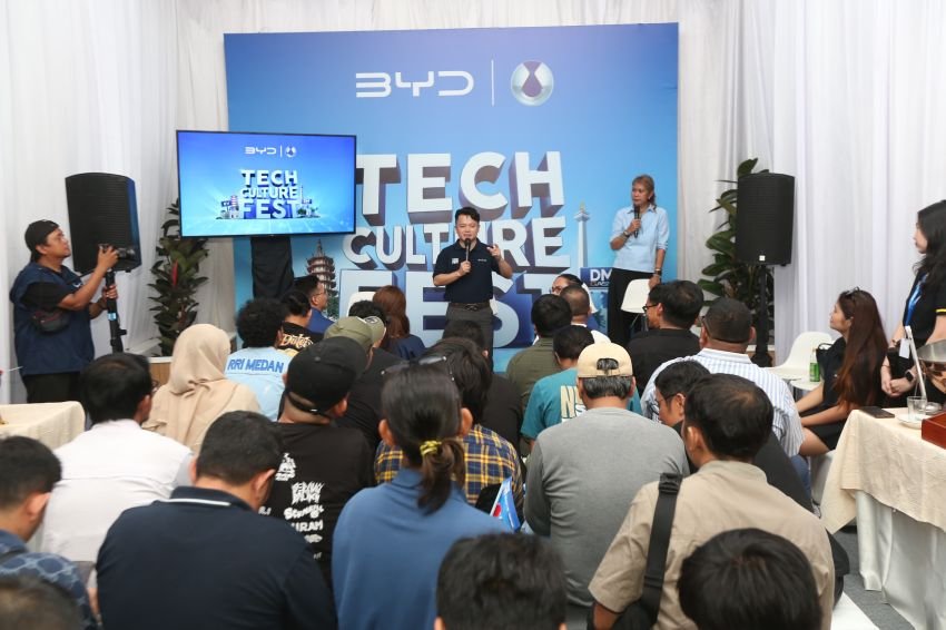 Setelah Jakarta, BYD Bawa Festival Teknologi Kendaraan Listrik ke Medan