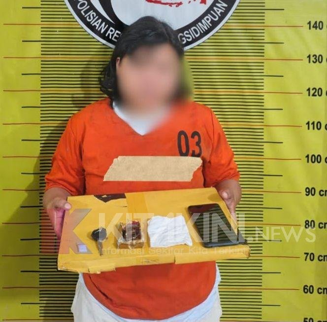 Satres Narkoba Polres Sidimpuan Amankan Seorang Wanita Miliki Sabu
