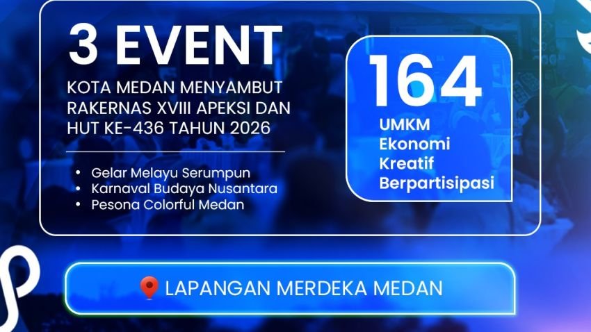 Keren! Event HUT Kota Medan Sukses Cetak Omzet UMKM Rp1,18 Miliar