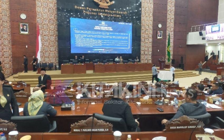 Paripurna Belum Usai, Bobby Nasution dan OPD Tinggalkan Ruangan