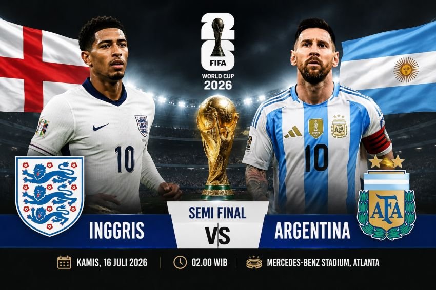 Semifinal Argentina vs Inggris Diwarnai Polemik, FIFA Pilih Wasit Favorit Messi
