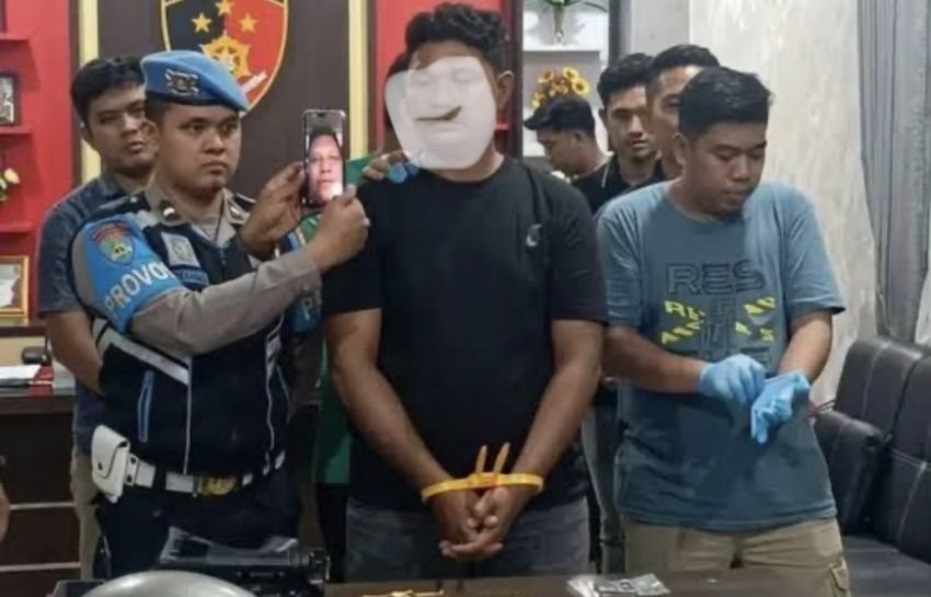 Polisi Berinisial MZ Ditangkap Usai Diduga Rampok Toko Emas di Aceh Selatan