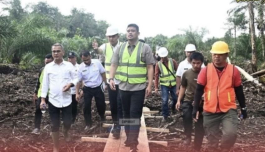 Bobby Nasution Tinjau Lokasi Relokasi SMKN 1 Gido, Perkuat Komitmen Tingkatkan Pendidikan di Nias