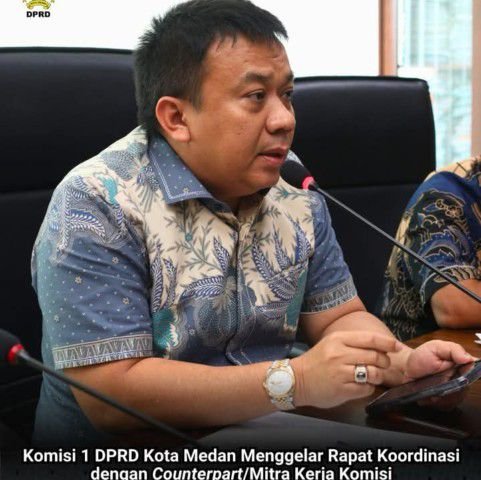 Komisi 1 DPRD Medan Gelar Rapat Dengan BKPSDM dan Inspektorat