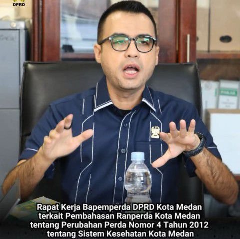 Bapemperda DPRD Medan Susun Jadwal Pembahasa Perubahan Perda Sistem Kesehatan