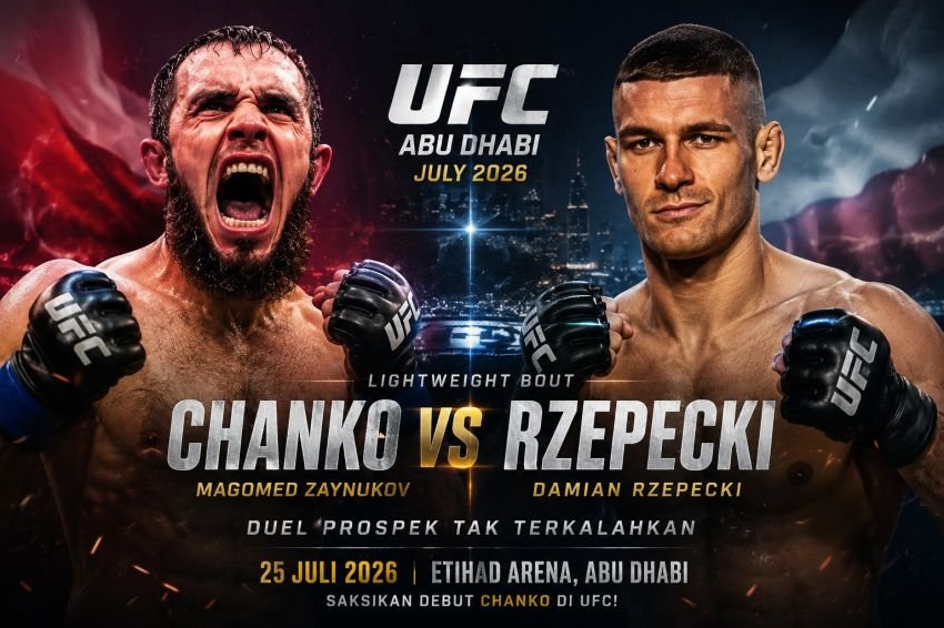 Chanco Resmi Debut di UFC Abu Dhabi, Lawan Petarung Tangguh tak Terkalahkan Polandia