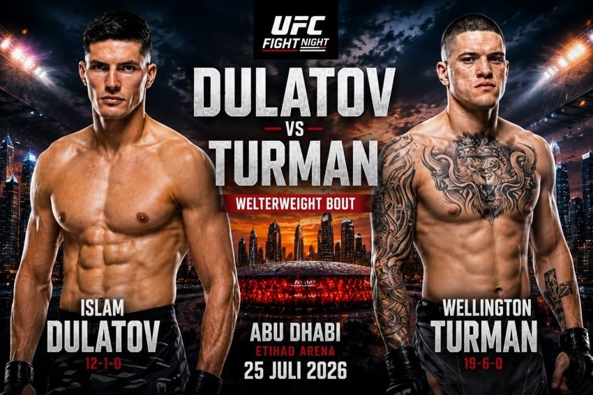 Model Tampan UFC Islam Dulatov Incar Kemenangan Ketiga di Abu Dhabi