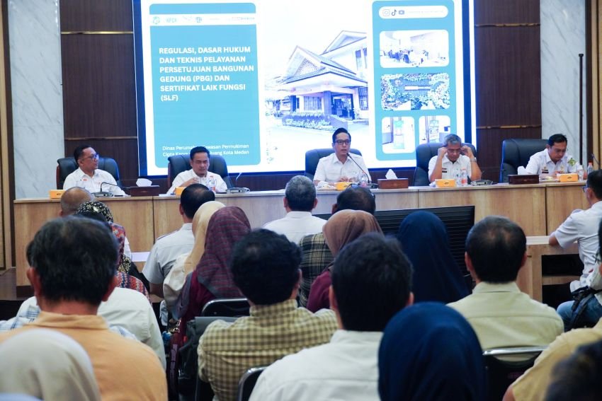 Tutup Celah Pungli PBG, Wali Kota Medan Rico Waas Kumpulkan Arsitek dan Dinas Terkait