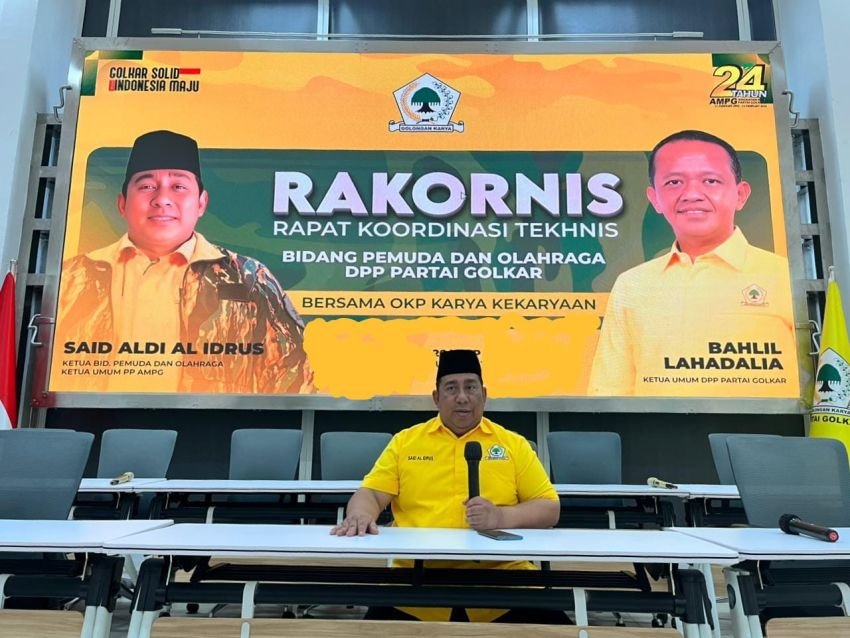 Ketua Bid Pemuda dan Olahraga DPP Golkar Said Aldi Al Idrus Usulkan Munas AMPI Segera Dilaksanakan
