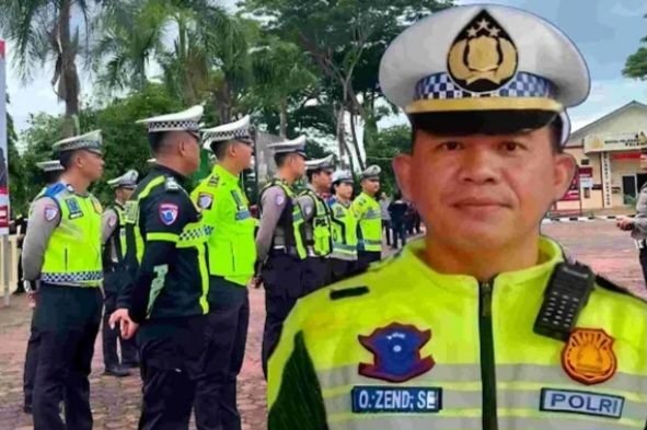 Nobar Final Piala Dunia 2026, Satlantas Polres Gunung Sitoli Rekayasa Jalan