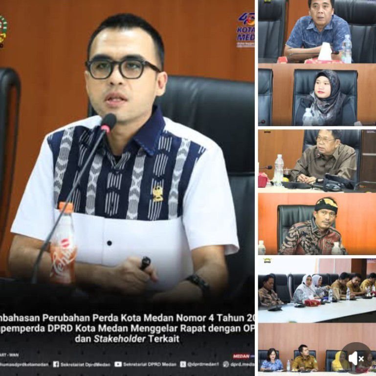 Libatkan PDUI dan ARSI, Bapemperda DPRD Medan Bahas Revisi Perda Sistem Kesehatan