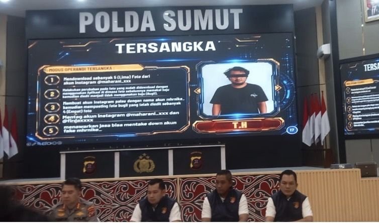Polda Sumut Tangkap Pemuda Siantar yang Edit Foto Wanita Jadi Tanpa Busana dengan AI