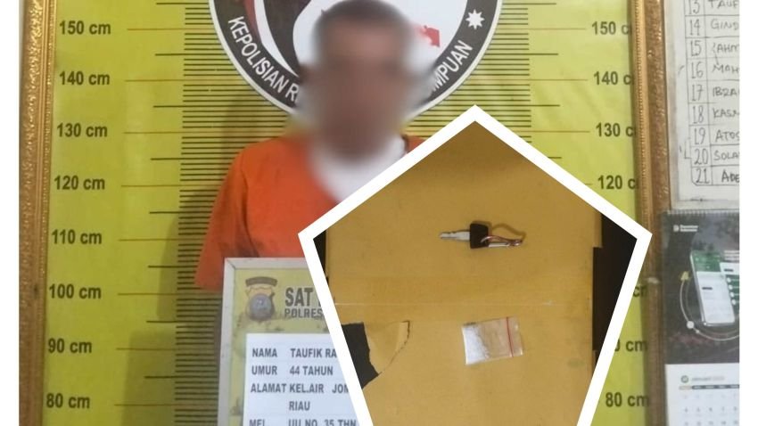 Pria Ini Buang Sabu untuk Kelabui Petugas Polres Padangsidimpuan