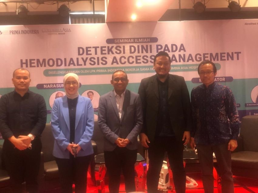 Naik 20 Persen, Metode Multidisiplin RS Columbia Asia Medan Tingkatkan Keberhasilan Terapi Hemodialisis