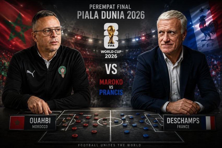 Deschamps Tak Gentar Kontroversi Wasit Argentina, Fokus Antar Prancis Lewati Maroko