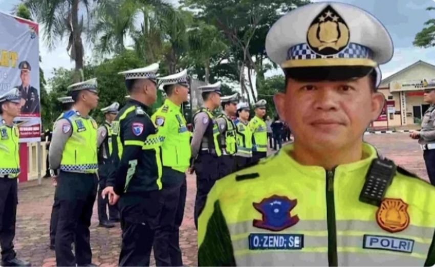 Gubernur Bobby Nasution Hadiri Nobar Final Piala Dunia, Satlantas Polres Nias Lakukan Rekayasa Kalukintas