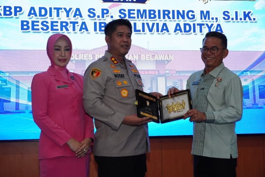 Pisah Sambut Kapolres Pelabuhan Belawan, Wakil Wali Kota Medan Ajak Kapolres Baru Bersinergi Wujudkan Belawan Yang Indah dan Aman