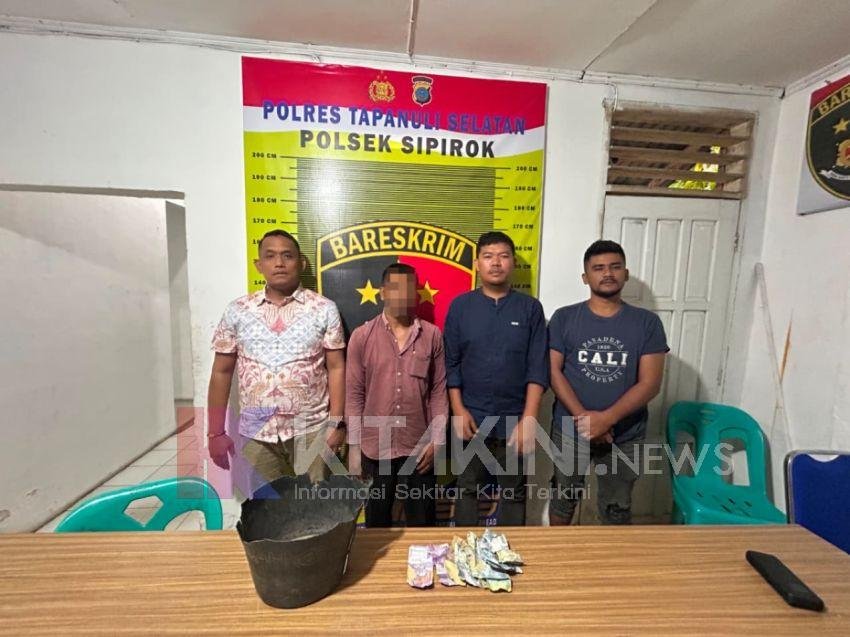 Polsek Sipirok Amankan Terduga Pelaku Pungli