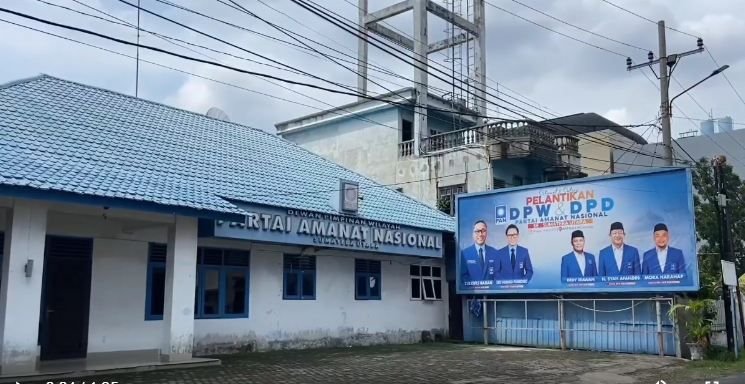 Kantor PAN Sumut Sepi Usai Syah Afandin Terjaring OTT KPK