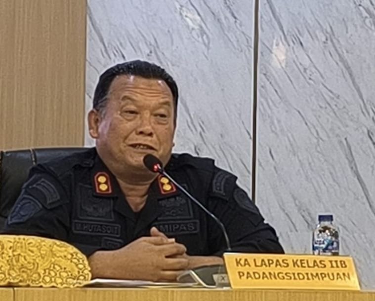 Kalapas Kelas II B Padangsidimpuan Sebut Akan Tindak Tegas Pasukannya Jika Terlibat Narkotika