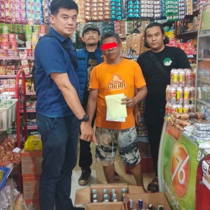 Polres Tapteng Sita Puluhan Botol Miras Tanpa Izin di Andamdewi