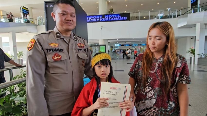 Siswi SD dari Labuhanbatu Raih Emas dan Top Score ASMC 2026 di Malaysia, Titip Harapan kepada Bobby Nasution