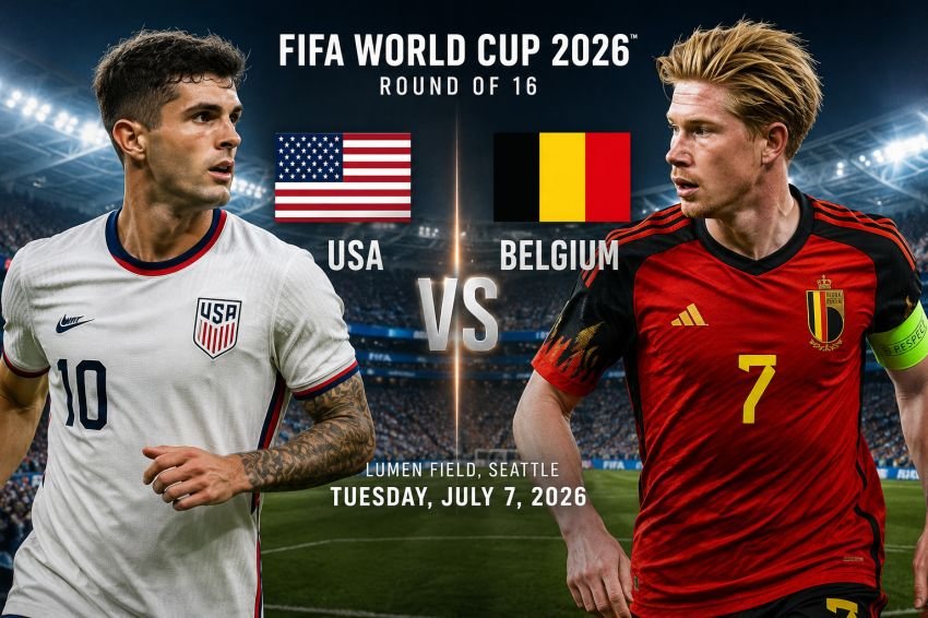 Amerika Serikat vs Belgia, Duel Panas Berebut Tiket Perempat Final