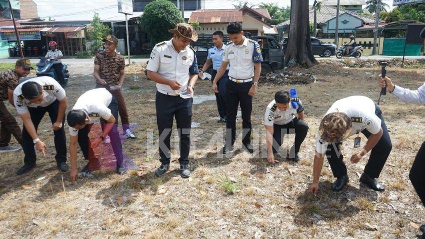 Lapas Kelas I Medan Optimalkan Lahan Kosong Tanam Jagung