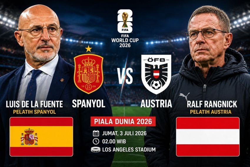 La Roja Diuji! Austria Siap Gagalkan Misi Spanyol ke 16 Besar